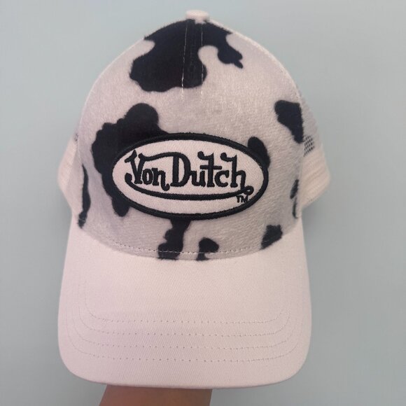 Von Dutch Trucker Hat Cow Print Hats